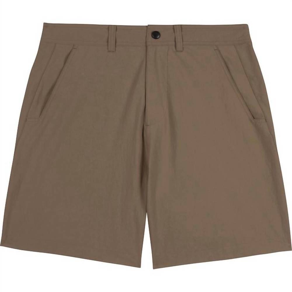 NEW GENTEAL men's dockside performance short in khaki